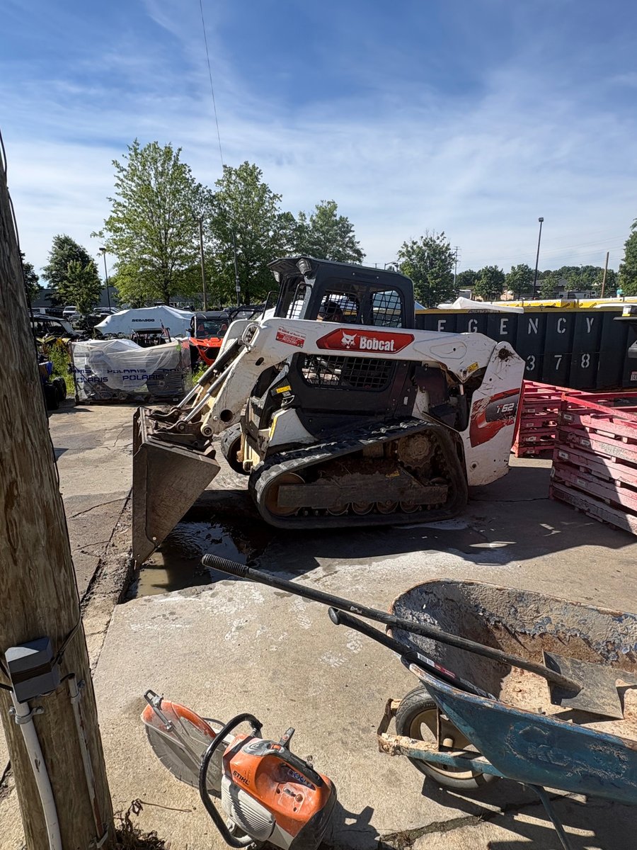 Demolition project near Charlotte, NC